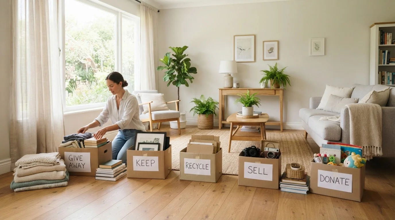 Decluttering for Beginners: Where to Start When Everything Feels Overwhelming