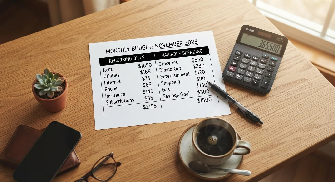 Fixed vs. Variable Expenses: Why the Difference Matters for Your Budget