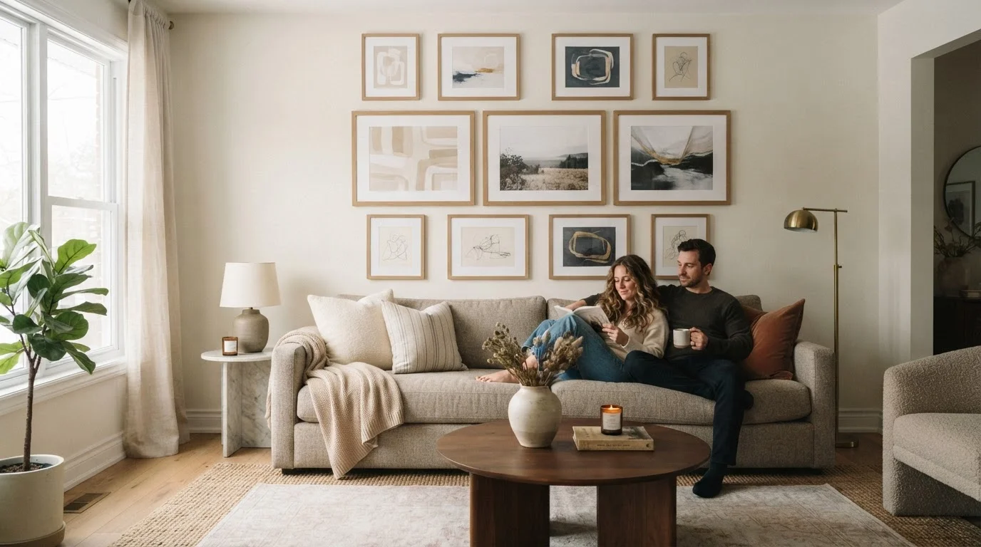 Gallery Walls Done Right: Layouts, Spacing, and Frame Choices That Hold Together