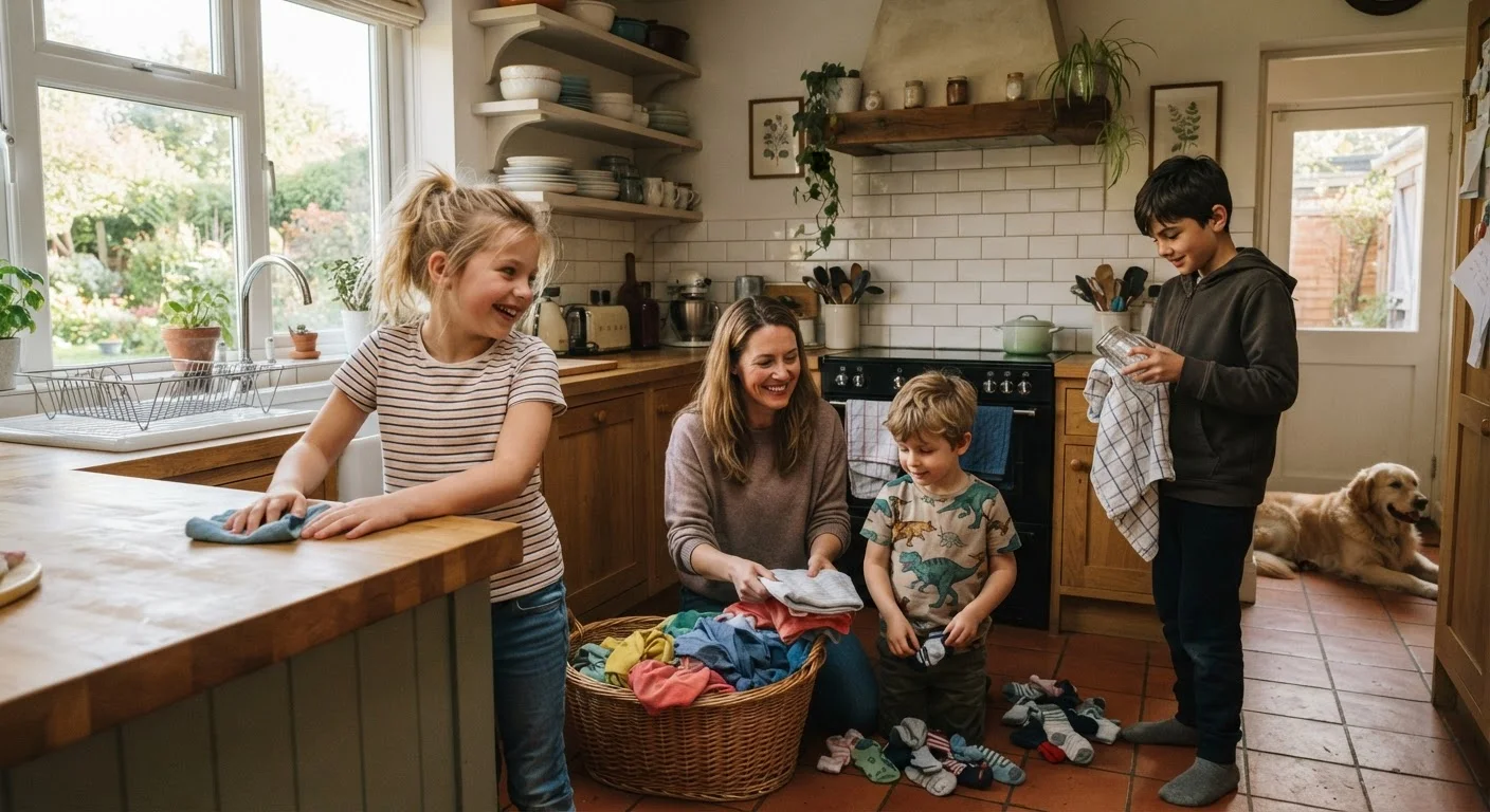 Getting Kids Involved in Household Chores Without the Daily Battle