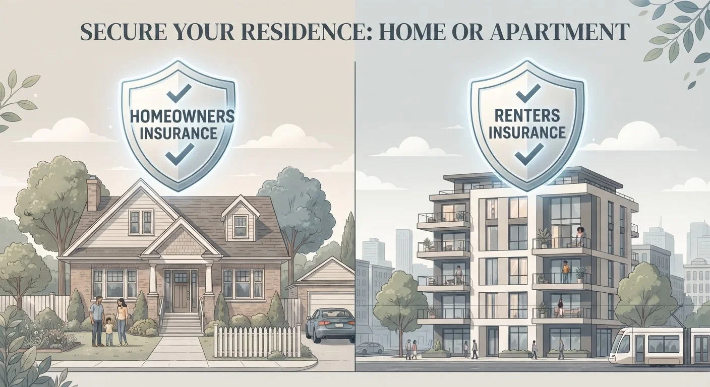Homeowners Insurance vs. Renters Insurance: Key Differences Explained