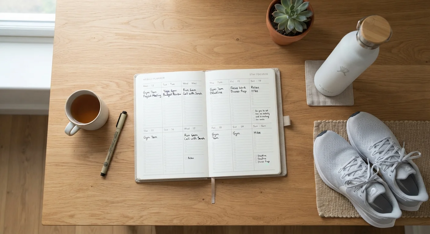 How to Build a Weekly Workout Schedule That You'll Actually Stick To