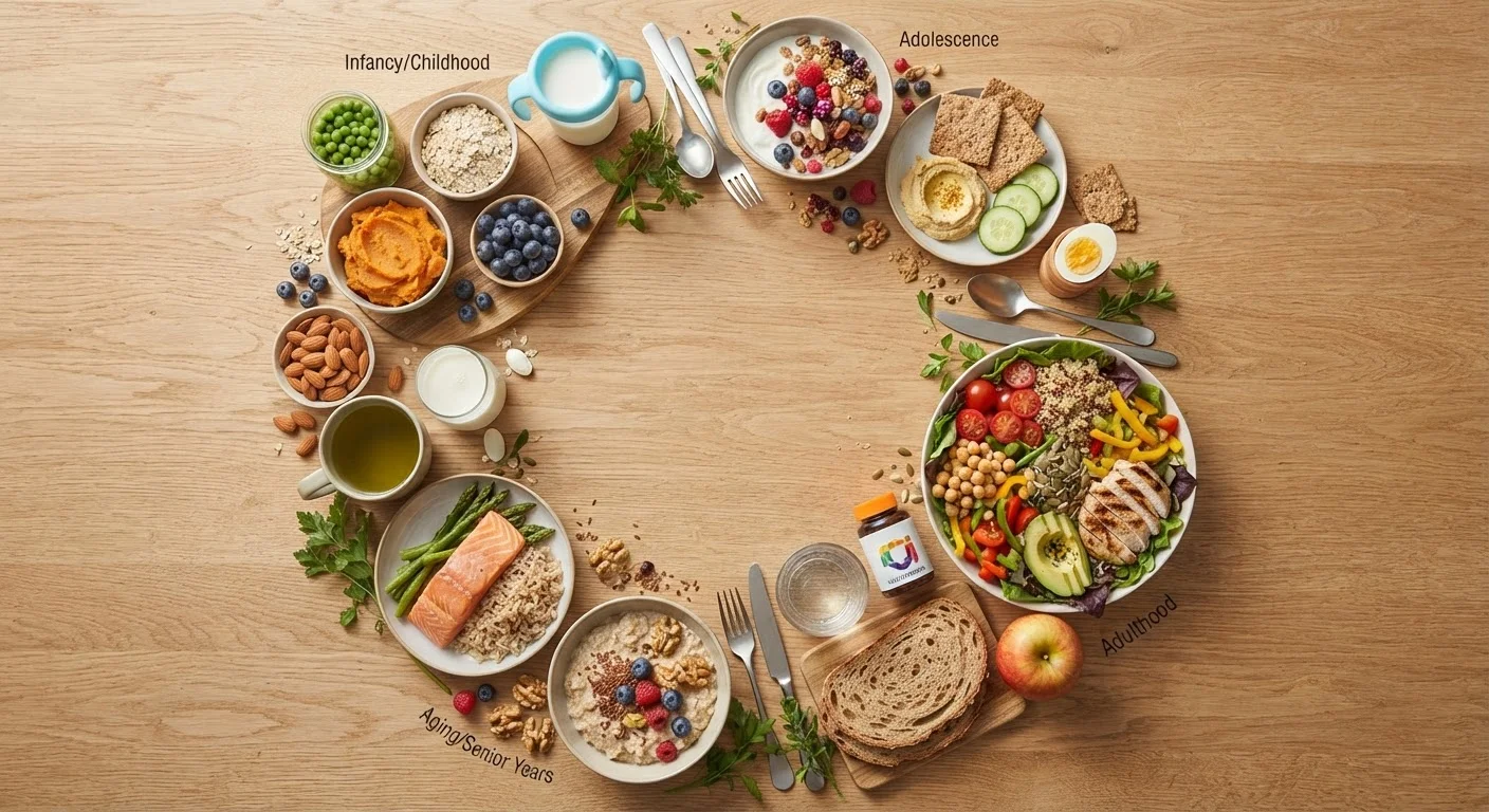 Nutrition Through Every Life Stage: How Needs Shift from Childhood to Older Adulthood