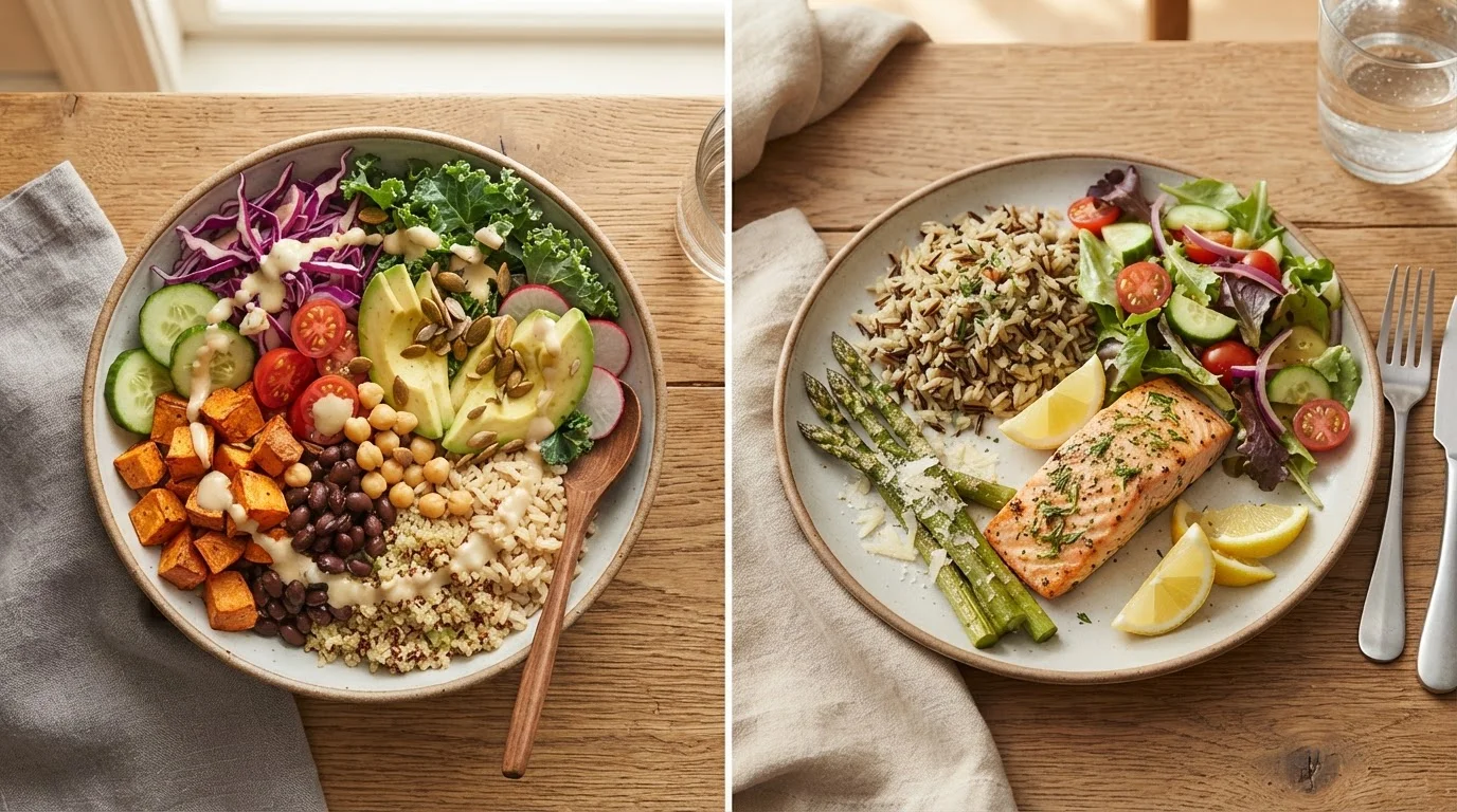 Plant-Based Eating vs. a Standard Omnivore Diet: Weighing the Evidence