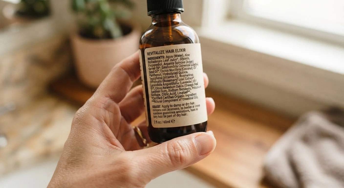Reading a Hair Product Label Without Getting Lost