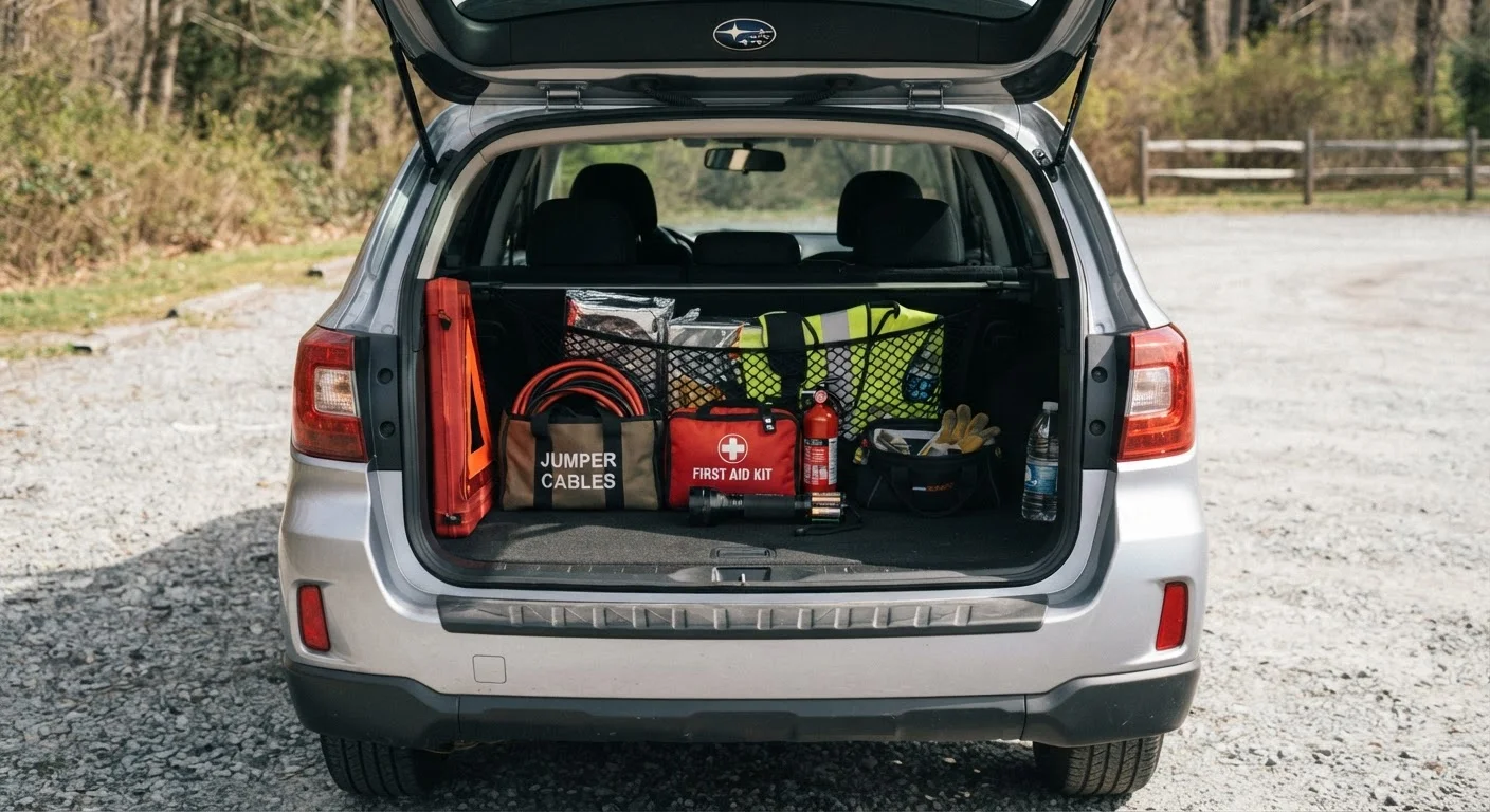 Roadside Emergency Kit: What Belongs in Your Trunk