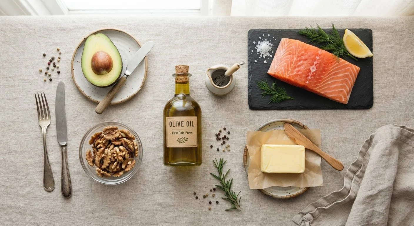 Saturated Fat, Unsaturated Fat, and Trans Fat: A Plain-Language Reference