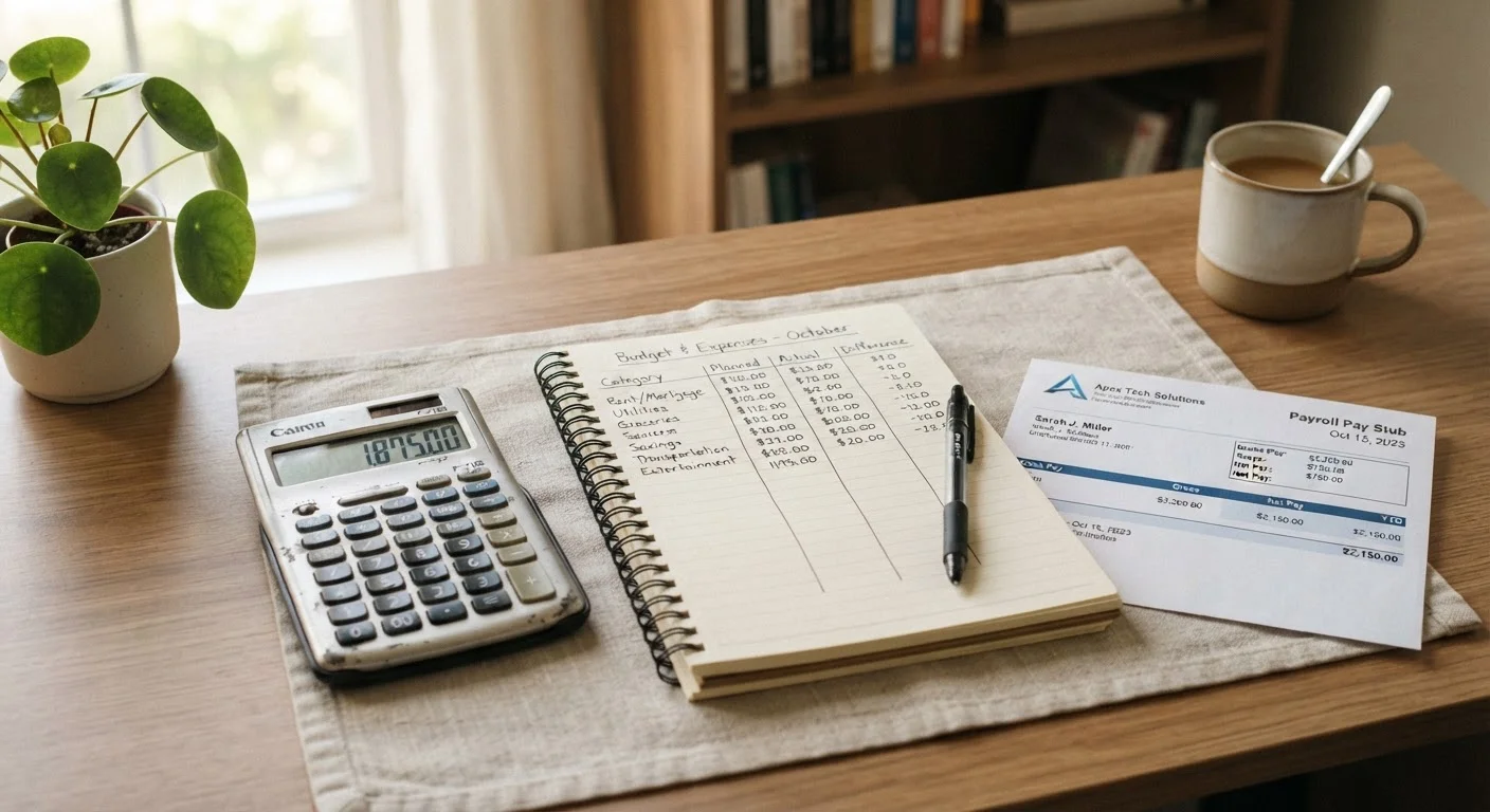 Setting Up a Monthly Budget from Your Take-Home Pay