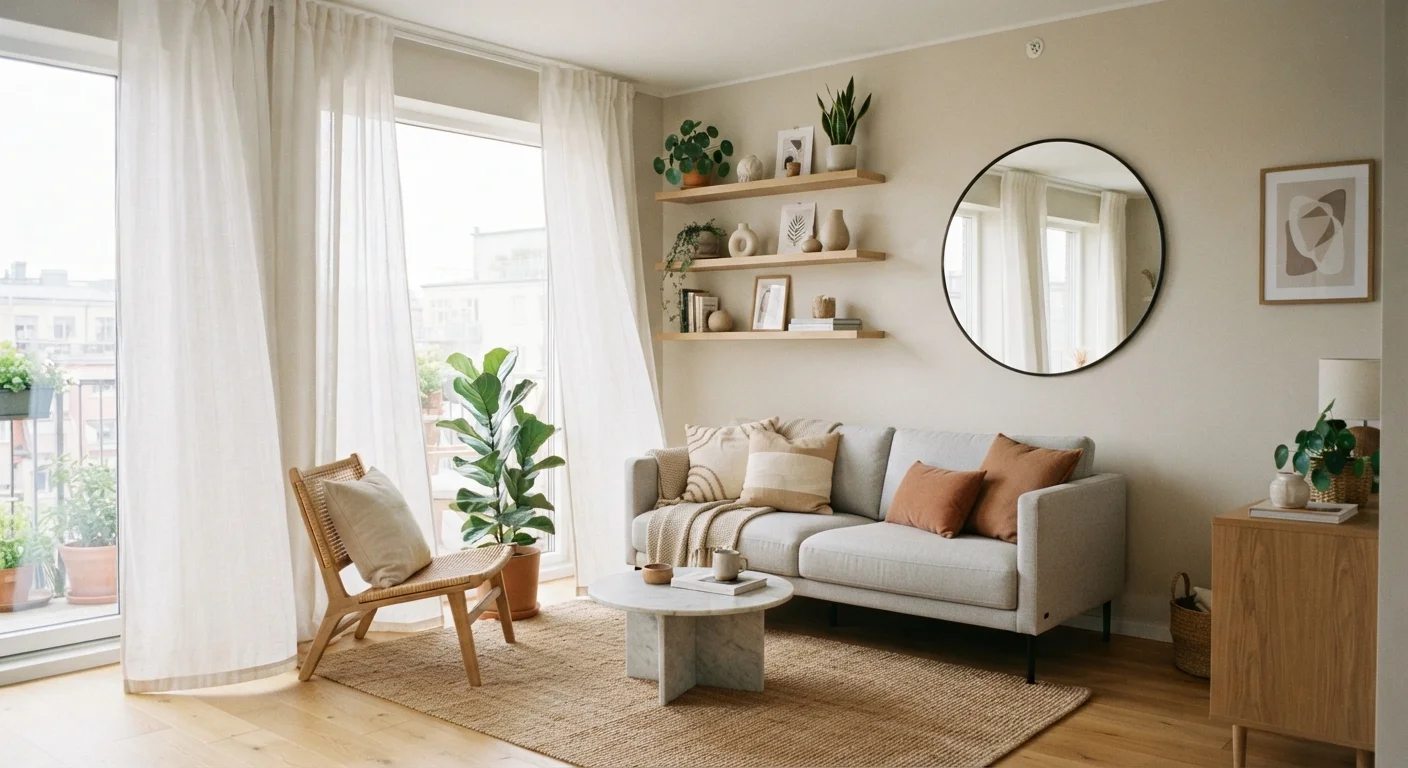 Small-Space Living: Interior Design Principles That Make Compact Rooms Feel Larger