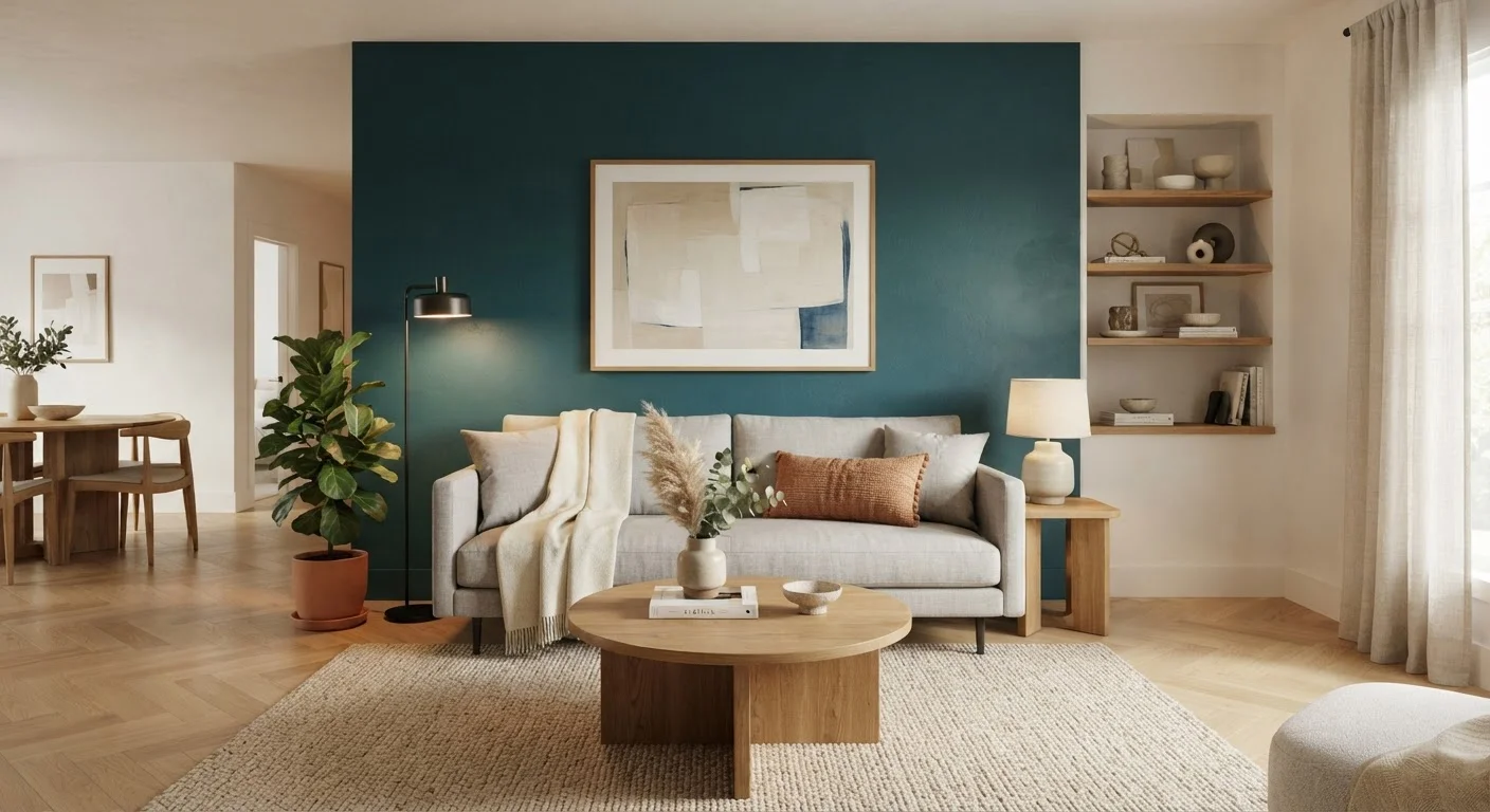 The Accent Wall Playbook: Choosing Color, Texture, and Placement That Actually Works