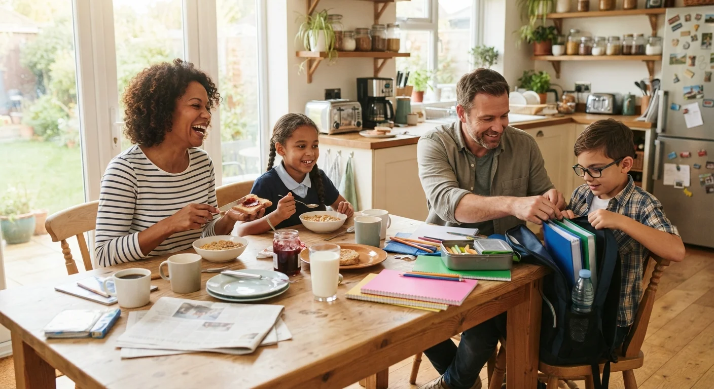 The Different Ways American Families Structure Their Day
