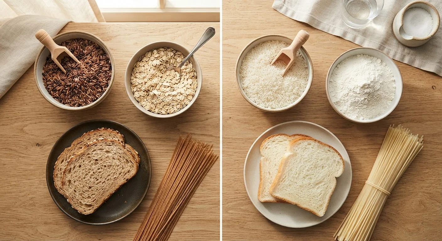 Whole Grains vs. Refined Grains: What the Difference Means for Your Plate