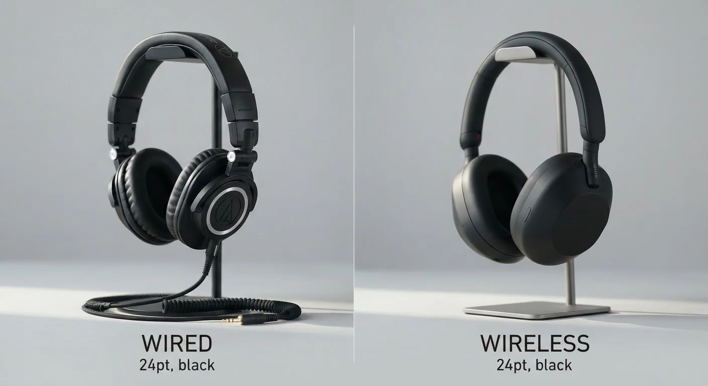 Wired Headphones vs. Wireless: What Sound Quality and Convenience Look Like at Each End